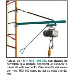 ATAQUE DE 1.5M, GUÍA DE CORREDORA, ABRAZADERAS PUNTAL O ANDAMIO